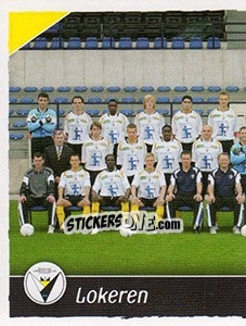 Figurina Team Photo - Football Belgium 2006-2007 - Panini