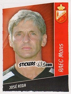 Sticker Jose Riga - Football Belgium 2006-2007 - Panini