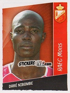 Sticker Dare Nibombe - Football Belgium 2006-2007 n. 236 - Panini
