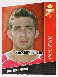 Sticker Roberto Mirri - Football Belgium 2006-2007 - Panini