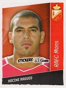 Sticker Hocine Ragued - Football Belgium 2006-2007 - Panini