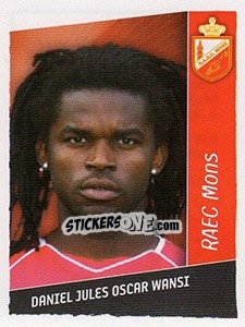 Cromo Daniel Jules Oscar Wansi - Football Belgium 2006-2007 - Panini