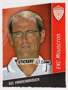 Sticker Gil Vandenbrouck - Football Belgium 2006-2007 - Panini
