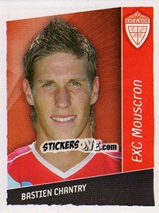 Sticker Bastien Chantry - Football Belgium 2006-2007 - Panini