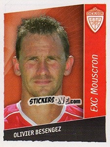 Sticker Olivier Besengez - Football Belgium 2006-2007 n. 259 - Panini