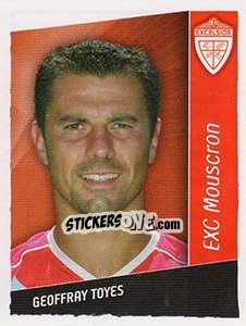 Figurina Geoffray Toyes - Football Belgium 2006-2007 n. 260 - Panini