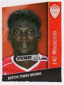 Figurina Bertin Tomou Bayard - Football Belgium 2006-2007 n. 268 - Panini