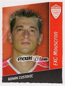 Figurina Adnan Custovic - Football Belgium 2006-2007 n. 269 - Panini