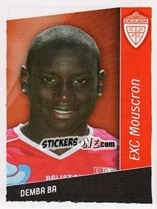 Cromo Demba Ba - Football Belgium 2006-2007 - Panini