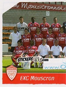 Sticker Team Photo - Football Belgium 2006-2007 - Panini