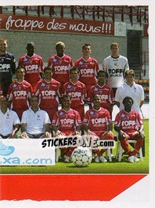 Sticker Team Photo - Football Belgium 2006-2007 - Panini