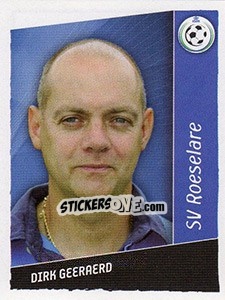 Sticker Dirk Geeraerd - Football Belgium 2006-2007 - Panini