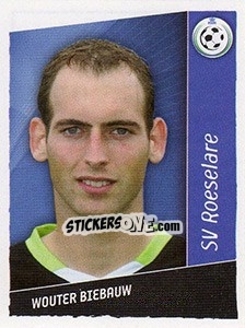 Sticker Wouter Biebauw - Football Belgium 2006-2007 n. 276 - Panini