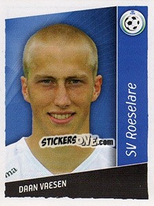Sticker Daan Vaesen - Football Belgium 2006-2007 - Panini