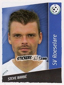 Sticker Steve Barbe - Football Belgium 2006-2007 - Panini