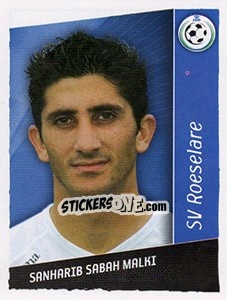Sticker Sanharib Sabah Malki - Football Belgium 2006-2007 - Panini