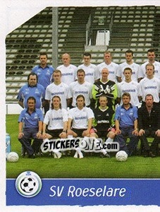 Cromo Team Photo - Football Belgium 2006-2007 - Panini