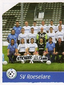 Sticker Team Photo - Football Belgium 2006-2007 - Panini