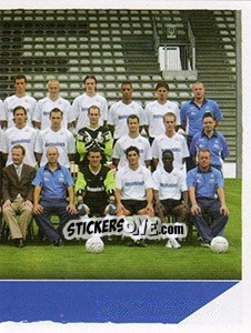 Sticker Team Photo - Football Belgium 2006-2007 - Panini