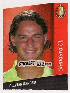 Sticker Olivier Renard - Football Belgium 2006-2007 - Panini