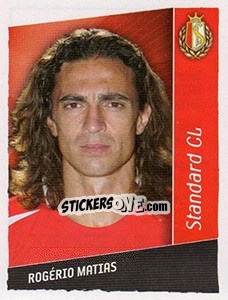 Sticker Rogério Matias - Football Belgium 2006-2007 - Panini