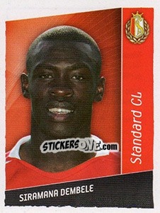 Sticker Siramana Dembele - Football Belgium 2006-2007 n. 304 - Panini