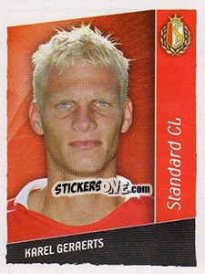 Figurina Karel Geraerts - Football Belgium 2006-2007 n. 305 - Panini