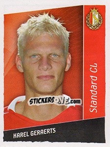 Figurina Karel Geraerts - Football Belgium 2006-2007 - Panini