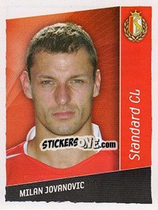 Sticker Milan Jovanovic - Football Belgium 2006-2007 - Panini