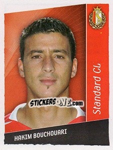 Sticker Hakim Bouchouari - Football Belgium 2006-2007 - Panini