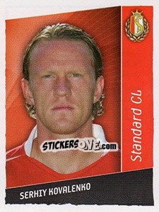 Figurina Serhiy Kovalenko - Football Belgium 2006-2007 n. 311 - Panini
