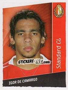 Sticker Igor De Camargo - Football Belgium 2006-2007 n. 313 - Panini