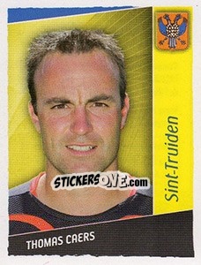 Sticker Thomas Caers - Football Belgium 2006-2007 n. 317 - Panini