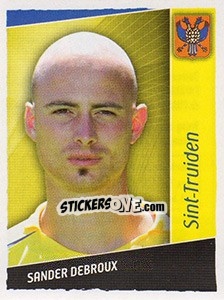 Sticker Sander Debroux - Football Belgium 2006-2007 n. 319 - Panini