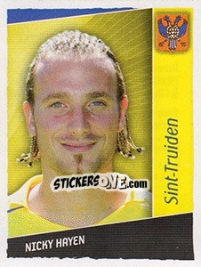 Sticker Nicky Hayen - Football Belgium 2006-2007 - Panini