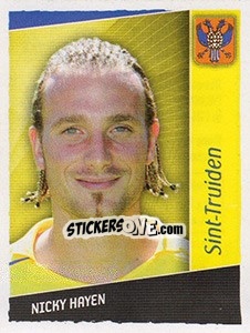 Sticker Nicky Hayen - Football Belgium 2006-2007 n. 322 - Panini