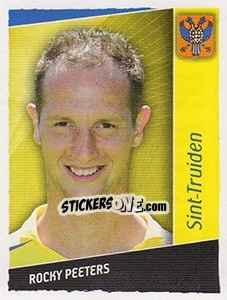 Sticker Rocky Peeters - Football Belgium 2006-2007 n. 327 - Panini
