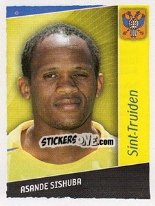 Sticker Asande Sishuba - Football Belgium 2006-2007 n. 330 - Panini