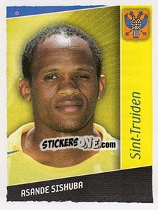 Cromo Asande Sishuba - Football Belgium 2006-2007 - Panini