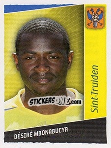 Sticker Désiré Mbonabucya - Football Belgium 2006-2007 n. 332 - Panini