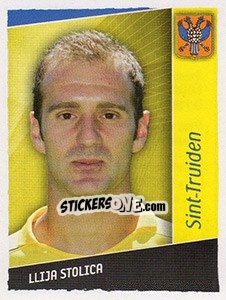 Sticker Llija Stolica - Football Belgium 2006-2007 n. 333 - Panini