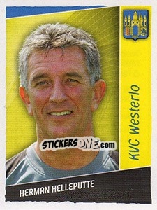 Cromo Herman Helleputte - Football Belgium 2006-2007 - Panini