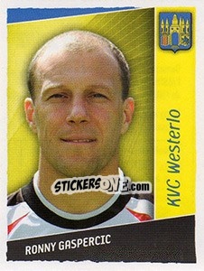 Sticker Ronny Gaspercic - Football Belgium 2006-2007 n. 339 - Panini
