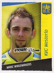 Sticker Marc Wagemakers - Football Belgium 2006-2007 - Panini