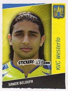 Sticker Samir Beloufa - Football Belgium 2006-2007 - Panini