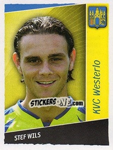 Sticker Stef Wils - Football Belgium 2006-2007 - Panini
