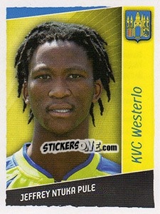 Sticker Jeffrey Ntuka-Pule - Football Belgium 2006-2007 n. 348 - Panini
