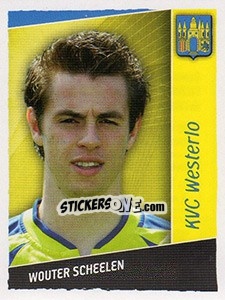 Sticker Wouter Scheelen - Football Belgium 2006-2007 n. 349 - Panini
