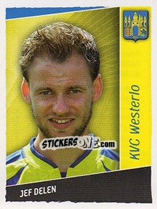 Sticker Jef Delen - Football Belgium 2006-2007 n. 351 - Panini