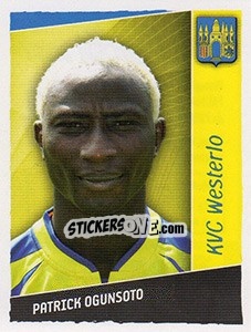 Sticker Patrick Ogunsoto - Football Belgium 2006-2007 - Panini